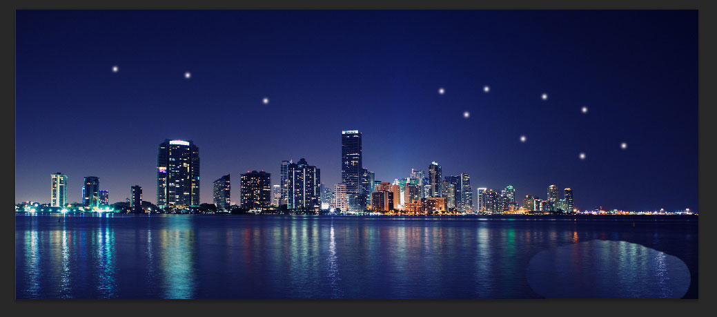 ps怎么做流星雨效果? ps唯美流星的绘制过程