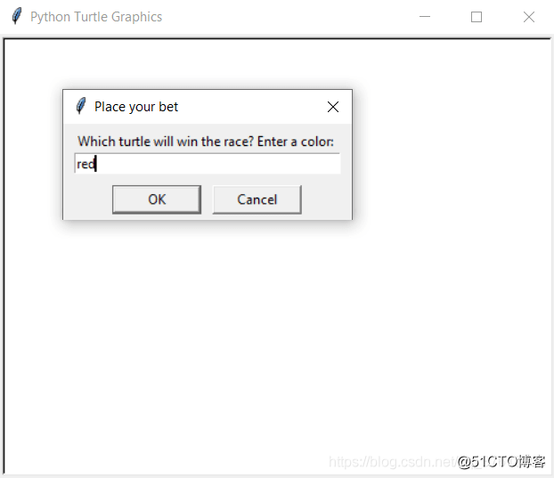 自己弄的python小游戏,turtle实现海龟赛跑_屏幕宽度_02