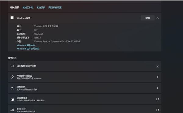 Win11 Dev Build 22563.1预览版